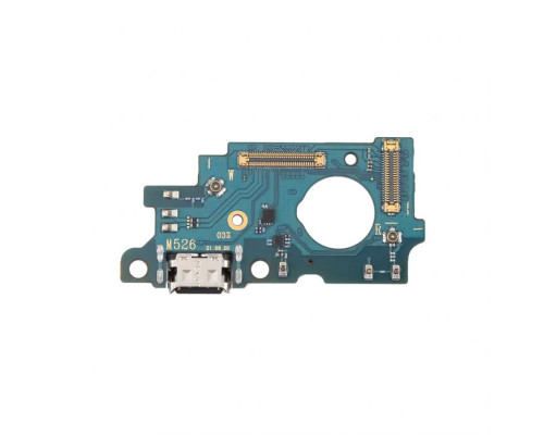 Шлейф (нижня плата) для Samsung Galaxy M52 5G/M526B (2021) з роз'ємом зарядки та мікрофоном High Quality TPS-2710000321101 2710000321101