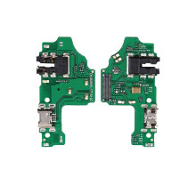 Шлейф (нижня плата) для Huawei Honor 8X з роз'ємом зарядки, гарнітури та мікрофоном Original Quality TPS-2710000321323 2710000321323