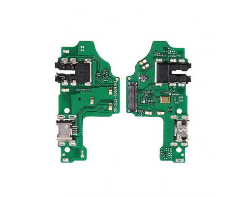 Шлейф (нижня плата) для Huawei Honor 8X з роз'ємом зарядки, гарнітури та мікрофоном Original Quality TPS-2710000321323 2710000321323