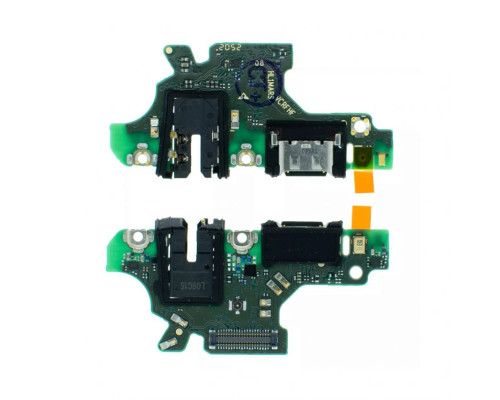 Шлейф (нижня плата) для Huawei P30 Lite з роз'ємом зарядки, гарнітури та мікрофоном Original Quality TPS-2710000321316 2710000321316