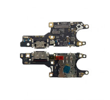 Шлейф (нижня плата) для Huawei Honor 50 з роз'ємом зарядки, Sim-карти та мікрофоном Original Quality TPS-2710000321361 2710000321361