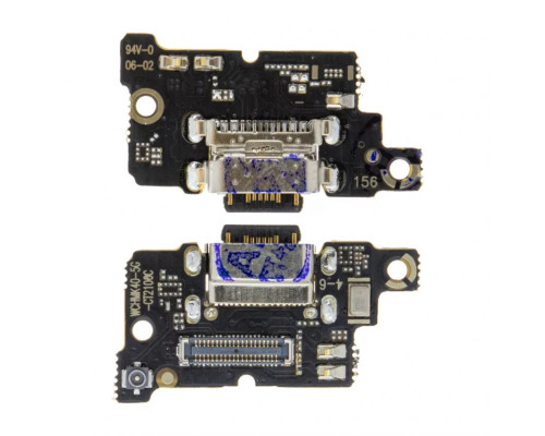 Шлейф (нижня плата) для Xiaomi Poco F3 з роз'ємом зарядки та мікрофоном High Quality TPS-2710000321392 2710000321392