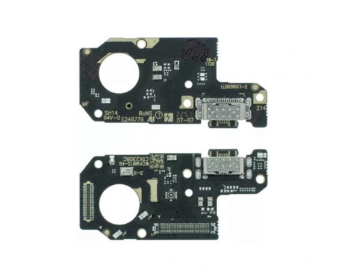 Шлейф (нижня плата) для Xiaomi Redmi Note 12 4G з роз'ємом зарядки та мікрофоном High Quality TPS-2710000321699 2710000321699