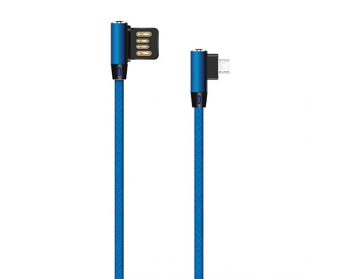 Кабель USB WALKER C770 Micro dark blue