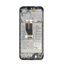 Дисплей (LCD) для Nokia C21 Plus TA-1424 з тачскріном і рамкою black (TFT) High Quality TPS-2710000324102 2710000324102