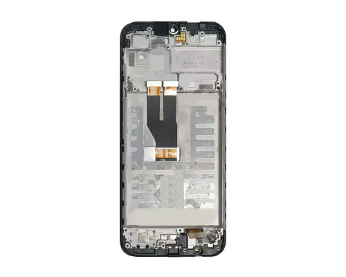 Дисплей (LCD) для Nokia C21 Plus TA-1424 з тачскріном і рамкою black (TFT) High Quality TPS-2710000324102 2710000324102