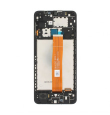 Дисплей (LCD) для Samsung Galaxy A12/A125 (2020) REV. 01 з тачскріном та рамкою black Service Original (PN:GH82-24490A) TPS-2710000324133 2710000324133