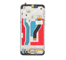 Дисплей (LCD) для Samsung Galaxy A10s/A107 (2019) з тачскріном та рамкою black (IPS) Service Original (PN:GH81-17482A) TPS-2710000324140 2710000324140