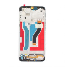 Дисплей (LCD) для Samsung Galaxy A10s/A107 (2019) з тачскріном та рамкою black (IPS) Service Original (PN:GH81-17482A) TPS-2710000324140 2710000324140