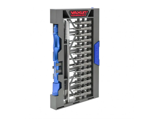 Набір викруток Yaxun YX-6313 (26 насадок, тримач, пінцет, лопатка) TPS-2710000324959 2710000324959