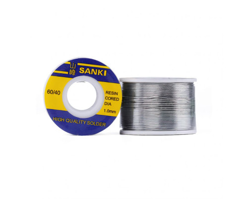 Припій Sanki (1 мм, 250 гр, Sn 60%, Pb 40%) TPS-2710000324973 2710000324973
