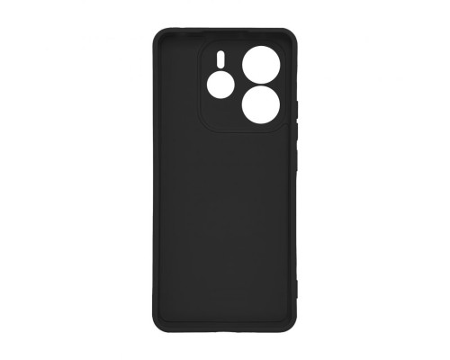 Чохол Full Silicone Case для Xiaomi Redmi Note 14 4G Global black (18) (без логотипу) TPS-2710000325826 2710000325826