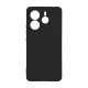 Чохол Full Silicone Case для Xiaomi Redmi Note 14 4G Global black (18) (без логотипу) TPS-2710000325826 2710000325826