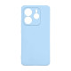 Чохол Full Silicone Case для Xiaomi Redmi Note 14 4G Global light blue (05) (без логотипу) TPS-2710000325857 2710000325857