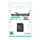 Карта пам'яті Wibrand MicroSDHC 32GB UHS-I Class 10 + SD-адаптер TPS-2710000326090 2710000326090
