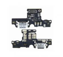 Шлейф (нижня плата) для ZTE Blade 20 Smart (V2050) з роз'ємом зарядки і мікрофоном High Quality TPS-2710000326922 2710000326922