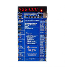 Активатор акумуляторів Sunshine SS-915 V9.0 (iPhone 6 - 15 Pro Max, Samsung, Huawei, Xiaomi) TPS-2710000327141 2710000327141