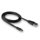 Кабель USB WALKER C320 Type-C black TPS-2710000217893