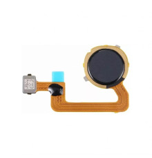 Шлейф для Xiaomi Redmi 12C зі сканером відбитка пальця black High Quality TPS-2710000327257 2710000327257