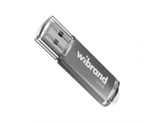 Флеш-пам'ять USB Wibrand Cougar 32GB USB 2.0 silver TPS-2710000327462 2710000327462