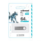 Флеш-пам'ять USB Wibrand Puma 64GB USB 2.0 silver TPS-2710000327530 2710000327530