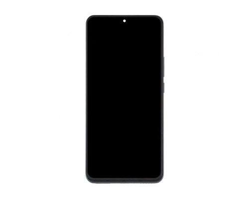 Дисплей (LCD) для Xiaomi 12T, 12T Pro з тачскріном та рамкою black Service Original (PN:560003L12A00) TPS-2710000327967 2710000327967