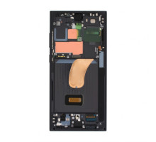 Дисплей (LCD) для Samsung Galaxy S23 Ultra/S918 (2023) з тачскріном та рамкою black Service Original (PN:GH82-30466A) TPS-2710000329176 2710000329176