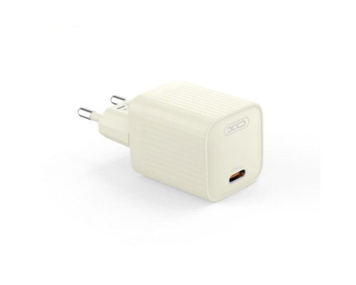 Мережевий зарядний пристрій (адаптер) XO L146 PD_20W beige TPS-2710000329695 2710000329695