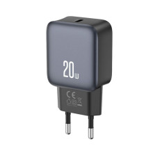 Мережевий зарядний пристрій (адаптер) XO L153 PD_20W black TPS-2710000329558 2710000329558