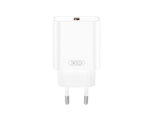 Мережевий зарядний пристрій (адаптер) XO CE33 QC_18W white TPS-2710000329817 2710000329817