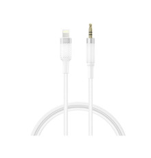 Аудіокабель XO NB-R279A Lightning to 3.5mm white TPS-2710000329879 2710000329879