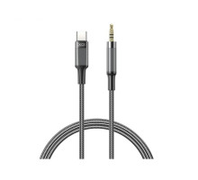 Аудіокабель XO NB-R279B Type-C to 3.5mm black TPS-2710000329886 2710000329886