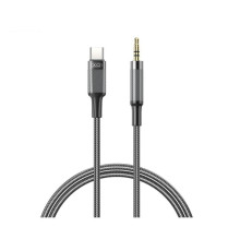 Аудіокабель XO NB-R279B Type-C to 3.5mm black TPS-2710000329886 2710000329886