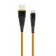 Кабель USB WALKER C550 Micro gold TPS-2710000150817