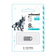 Флеш-пам'ять USB Wibrand Lynx 8GB USB 2.0 silver TPS-2710000330219 2710000330219