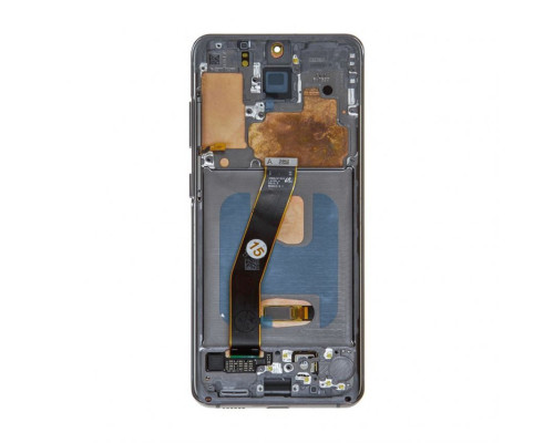 Дисплей (LCD) для Samsung Galaxy S20/G980 (2020) з тачскріном та рамкою silver (Oled) Original Quality TPS-2710000330233 2710000330233