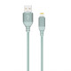 Кабель USB WALKER C560 Lightning green TPS-2710000150848