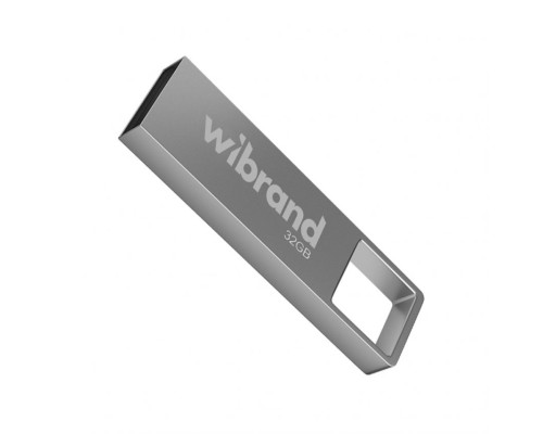 Флеш-пам'ять USB Wibrand Shark 32GB USB 2.0 silver TPS-2710000330592 2710000330592
