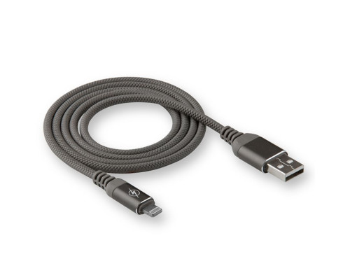 Кабель USB WALKER C560 Lightning grey TPS-2710000150855 2710000150855