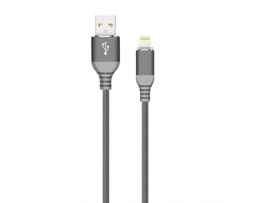 Кабель USB WALKER C560 Lightning grey TPS-2710000150855 2710000150855