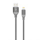 Кабель USB WALKER C560 Lightning grey TPS-2710000150855 2710000150855