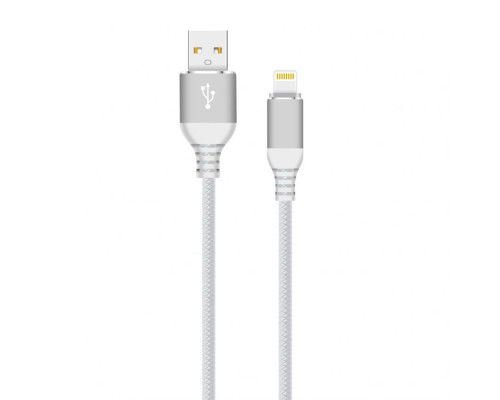 Кабель USB WALKER C560 Lightning white TPS-2710000150862