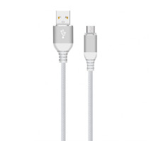 Кабель USB WALKER C560 Micro white