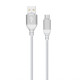 Кабель USB WALKER C560 Micro white TPS-2710000150886