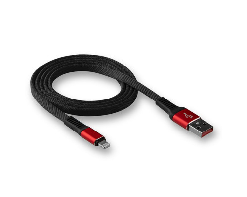 Кабель USB WALKER C750 Lightning black TPS-2710000150893