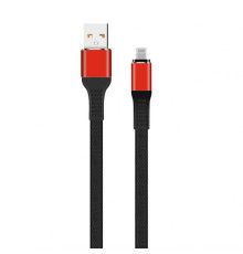 Кабель USB WALKER C750 Lightning black TPS-2710000150893