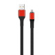 Кабель USB WALKER C750 Lightning black TPS-2710000150893