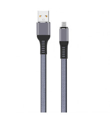 Кабель USB WALKER C750 Lightning dark grey TPS-2710000150916