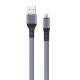 Кабель USB WALKER C750 Lightning dark grey TPS-2710000150916