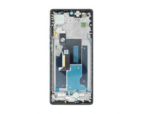 Дисплей (LCD) для Motorola Moto Edge 50 Fusion/XT2429/XT2429-1/XT2429-2 з тачскріном та рамкою forest blue Service Original TPS-2710000331940 2710000331940